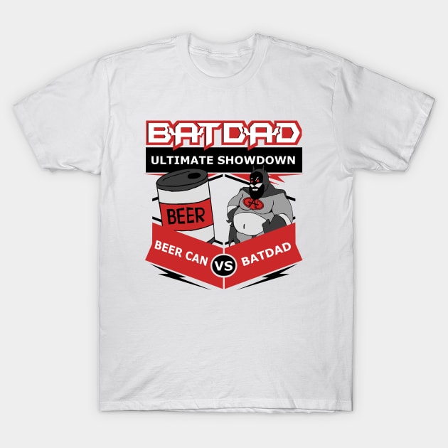 Batdad - Showdown T-Shirt by Vitalitee